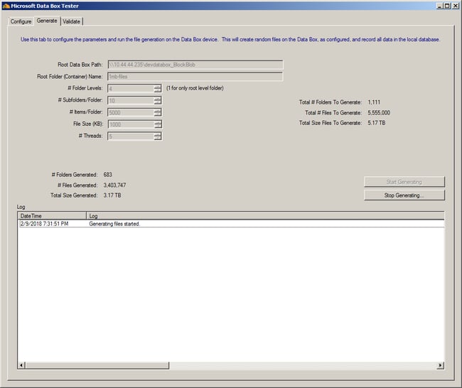 cloud storage data import